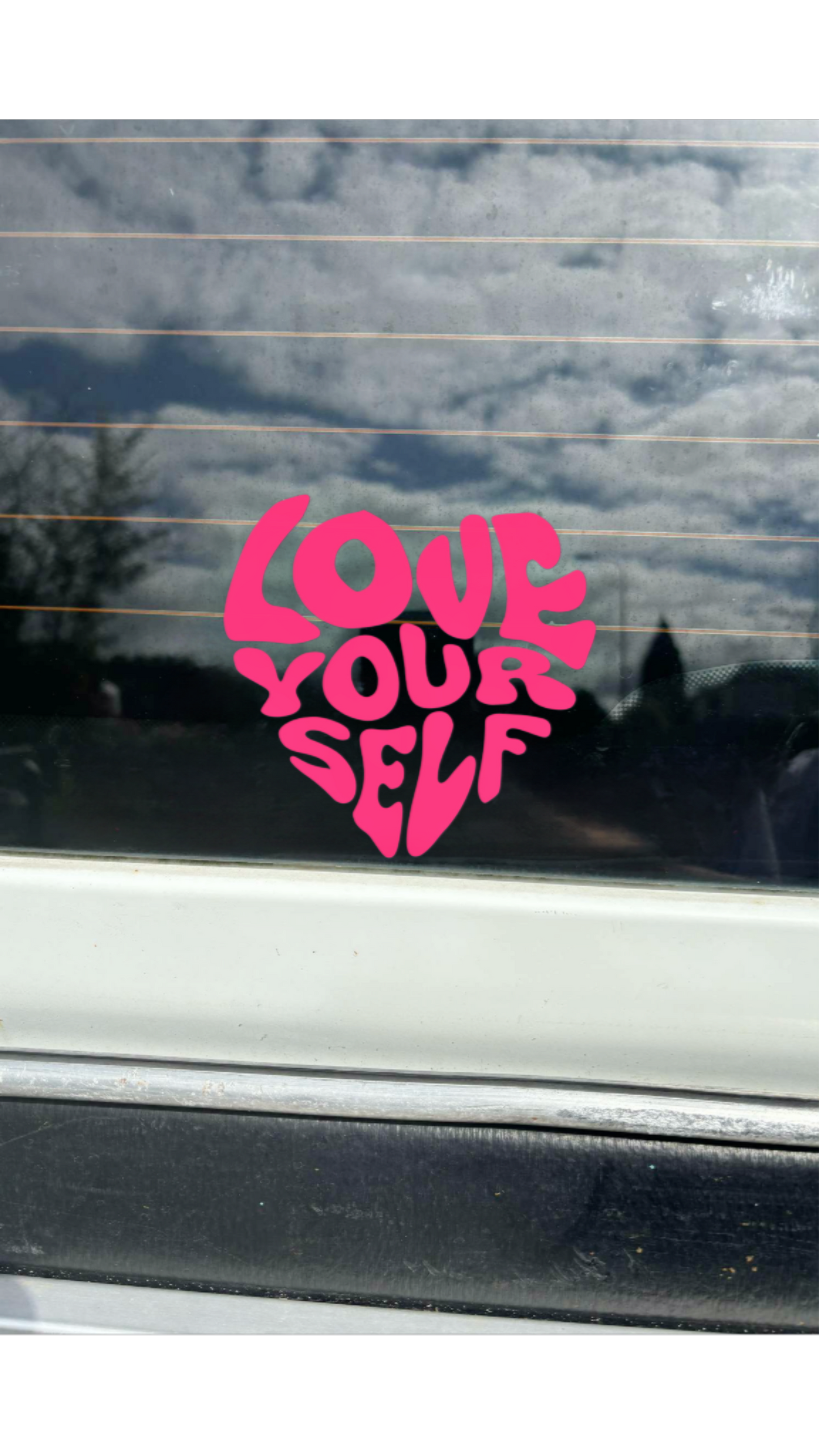 LOVE YOURSELF sticker